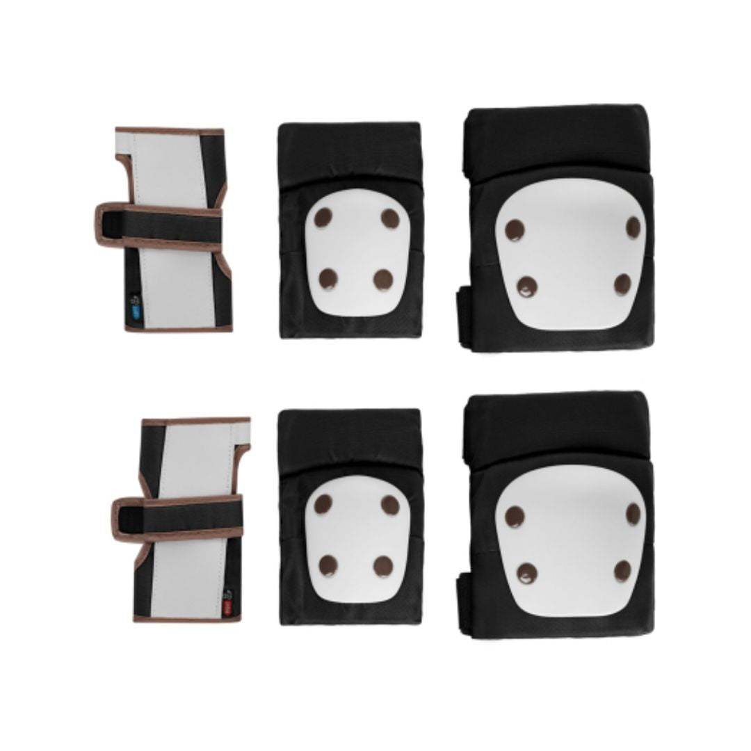 KikkaBoo® Ščitniki za kolena in komolce Black KikkaBoo