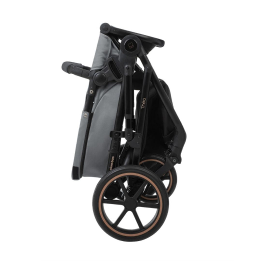 KikkaBoo® Otroški voziček s košaro 2v1 Thea Grey KikkaBoo