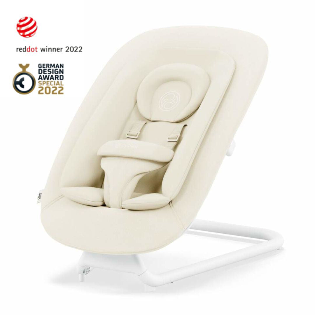 Cybex® Gugalnik Gold Canvas White Cybex