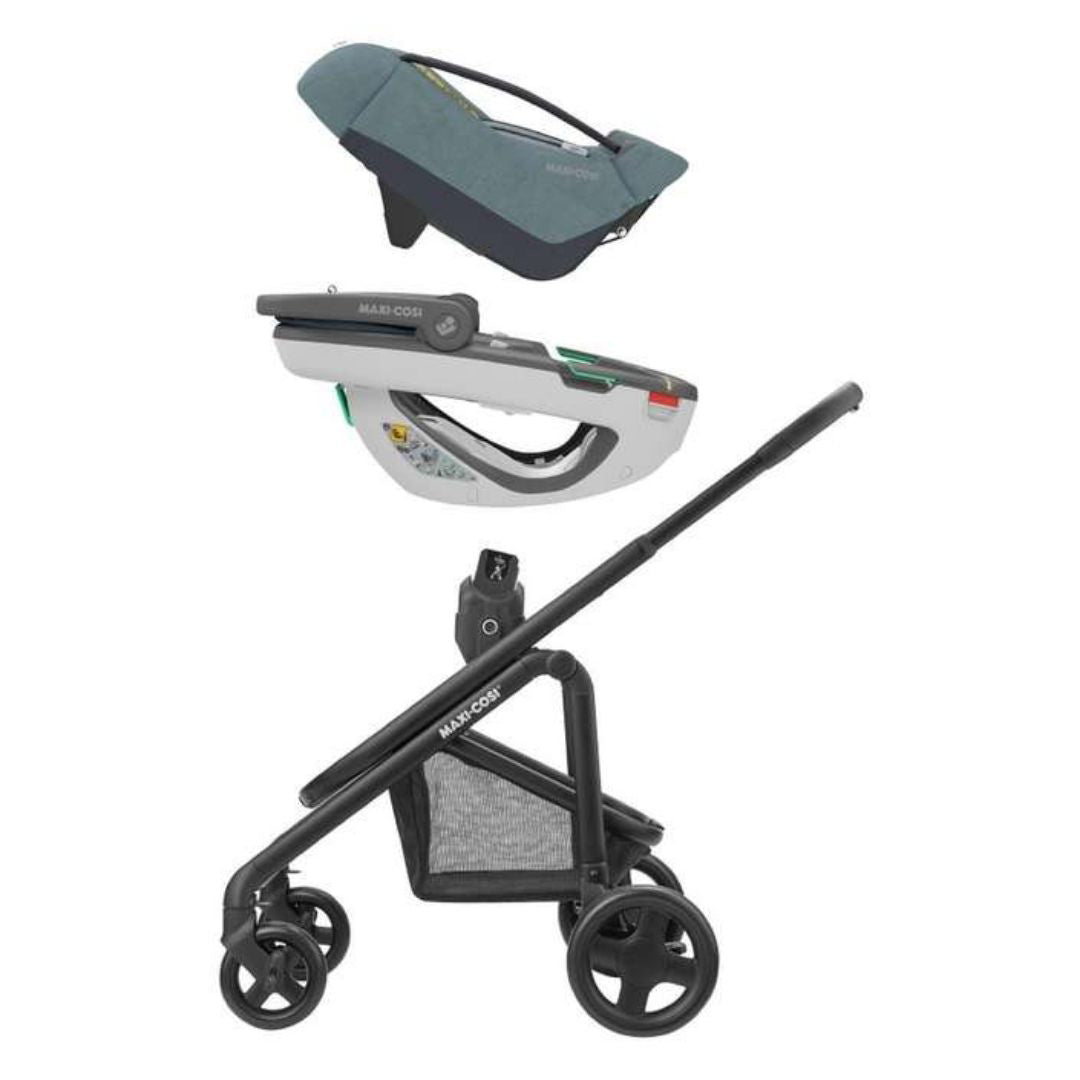 Maxi Cosi® Otroški avtosedež / lupinica i-Size 40-75 cm Coral 360 essential Grey Maxi Cosi