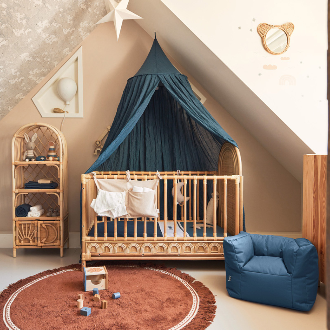 Jollein® Posteljni baldahin Wild Rose Jollein