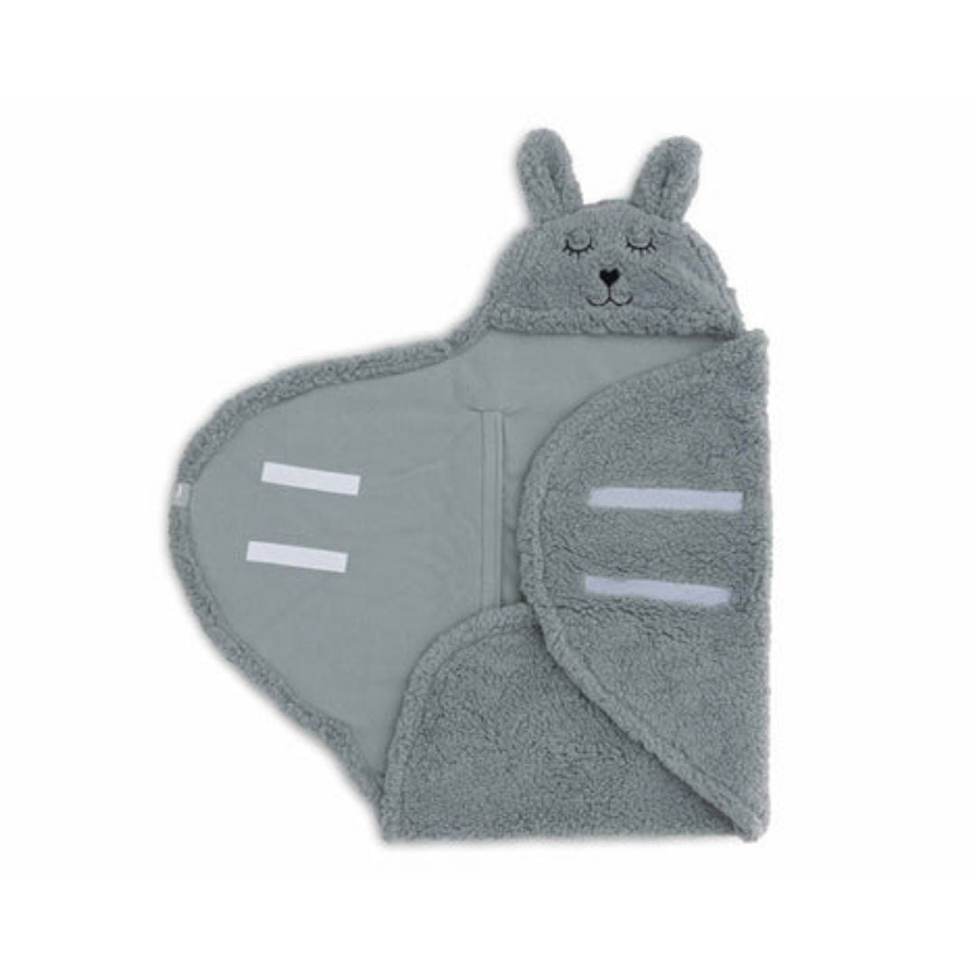 Jollein® Odeja za avtosedež Bunny Sea Green 105x100 Jollein