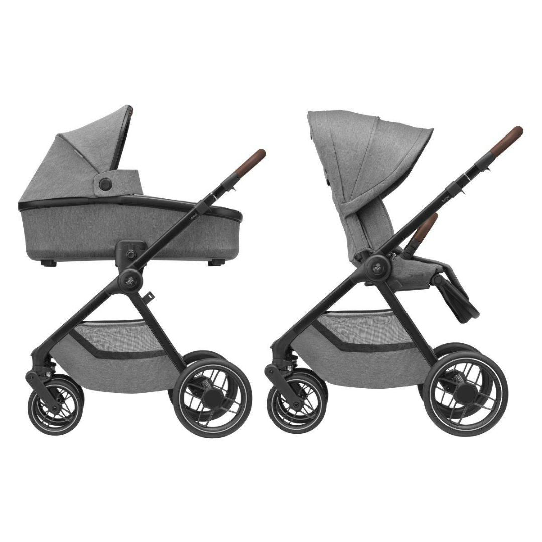 Maxi Cosi® Otroški voziček 2v1 Oxford in košara Oria Essential Grey Maxi Cosi