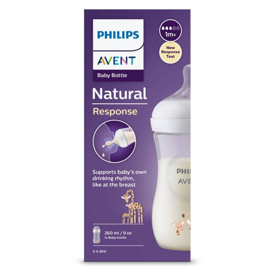 Philips AVENT® Steklenička s cucljem Natural Response Deco 260ml Philips AVENT