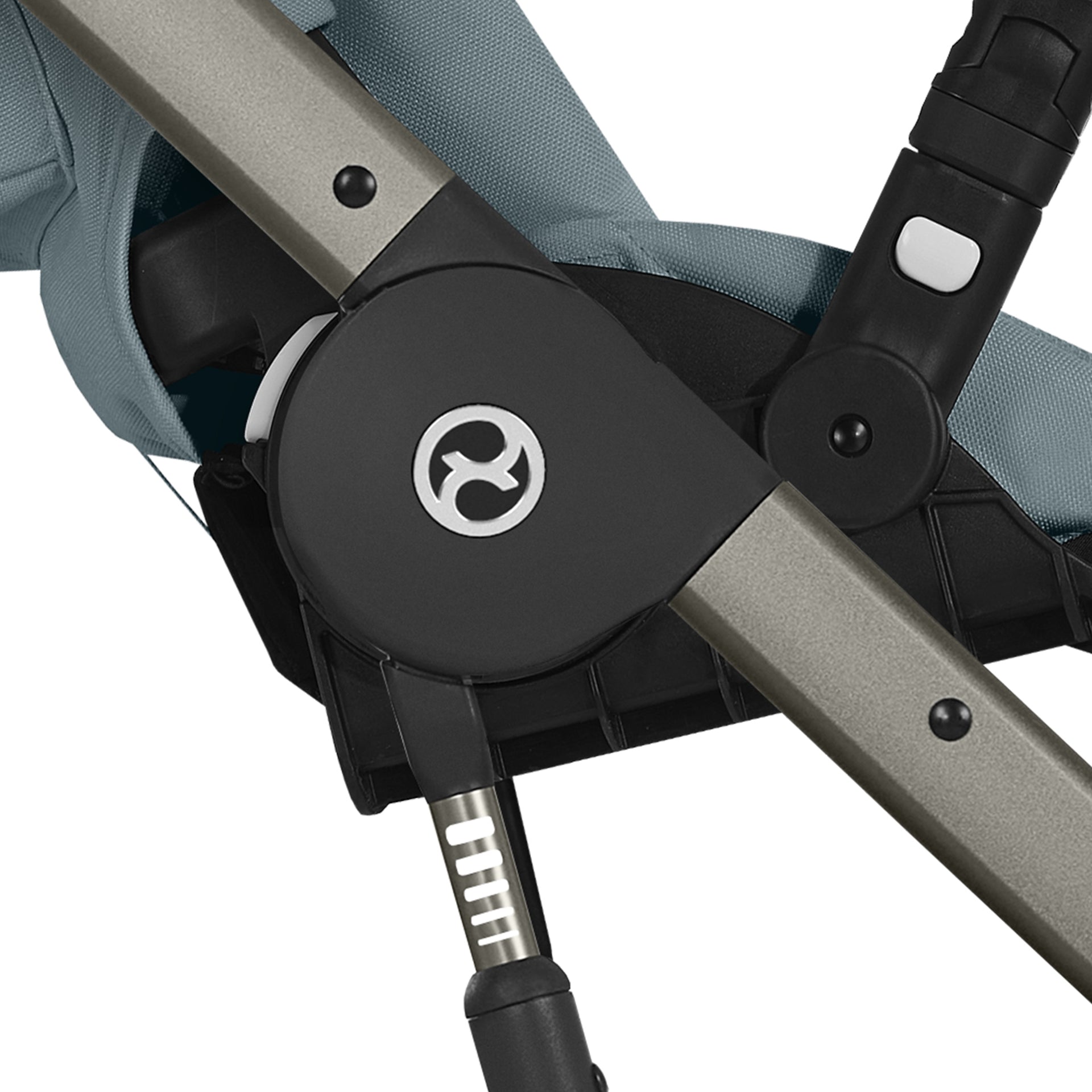 Cybex® Otroški voziček s košaro 2v1 Balios S Lux (0-22 kg) Stormy Blue (Taupe Frame) Cybex