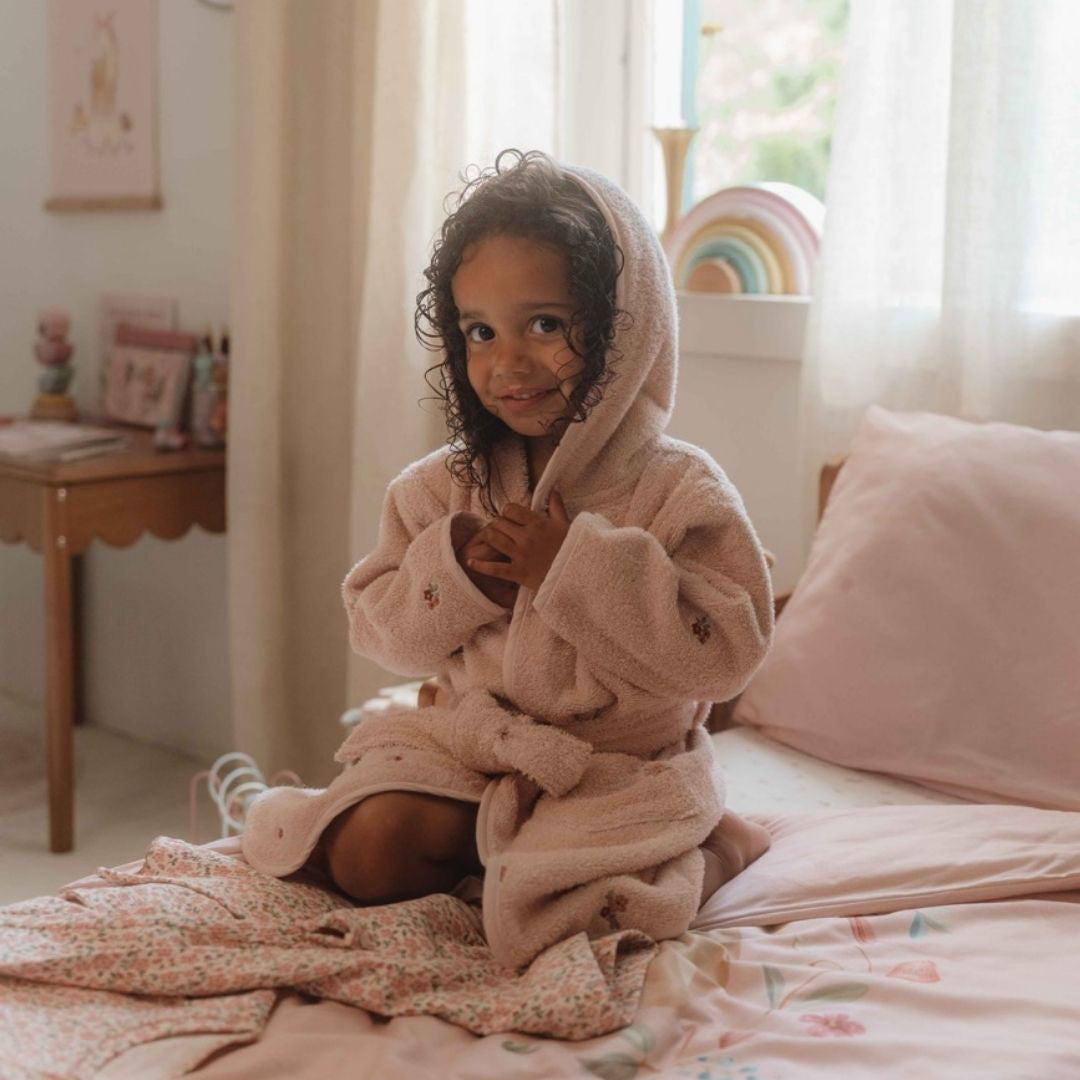 Little Dutch® Otroški kopalni plašček Blossom 74/80 Little Dutch