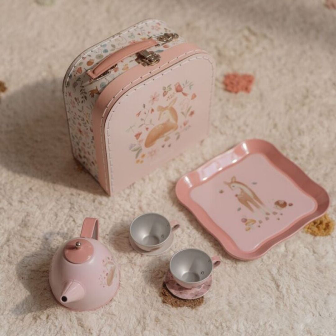 Little Dutch® Set za čajanko v kovčku Fairy Garden Little Dutch