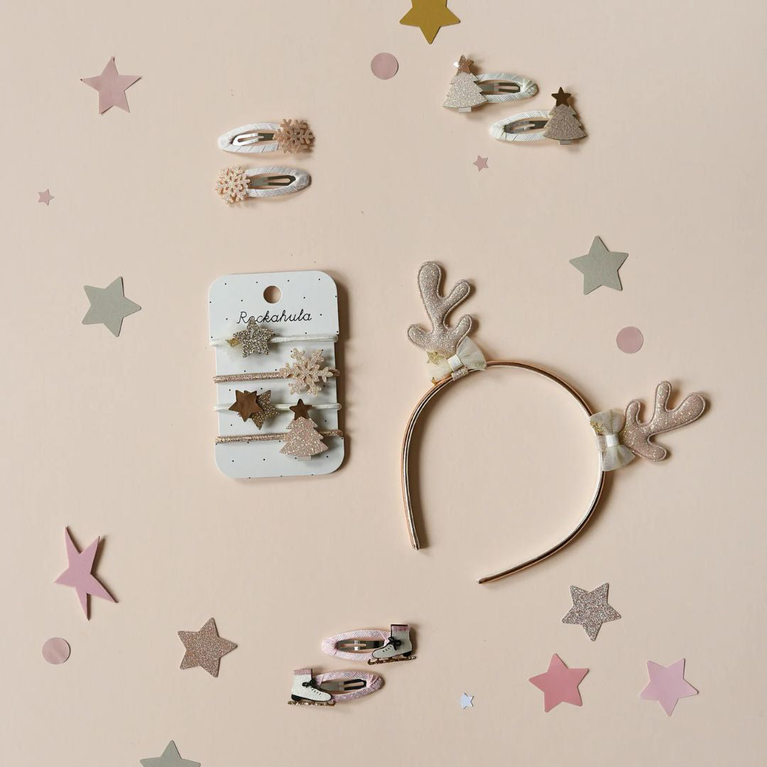 Rockahula® Obroč za lase Golden Reindeer Rockahula