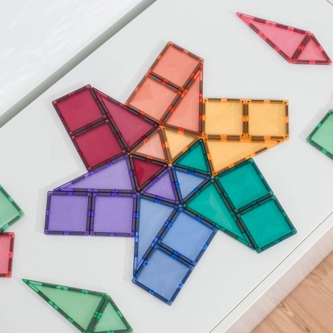 Connetix® Magnetne ploščice Pastel Mini Pack 32-delni Connetix