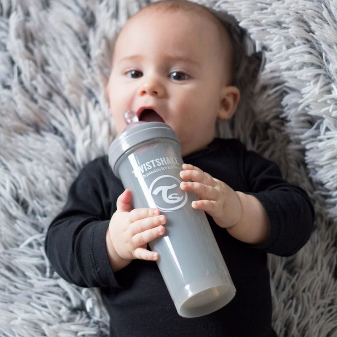 Twistshake® Steklenička Anti-Colic 330ml Pastel Grey Twistshake