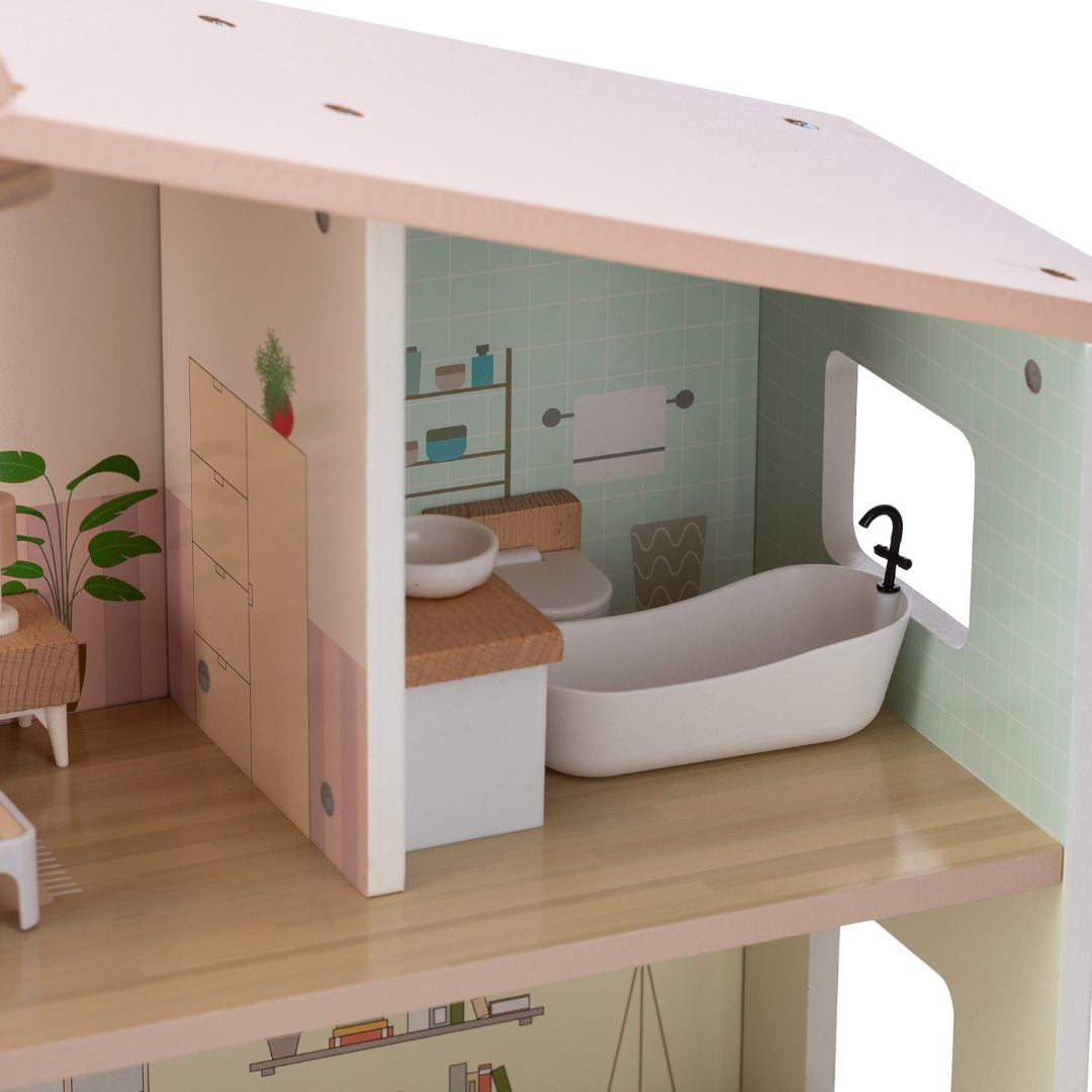 Free2Play® Hiška za punčke s pohištvom Ella Free2Play