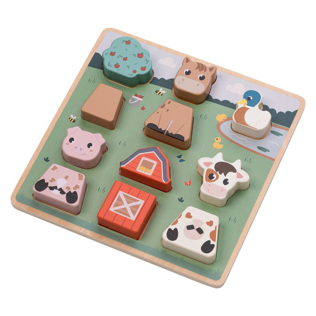 Free2Play® Lesena sestavljanka Farm Free2Play