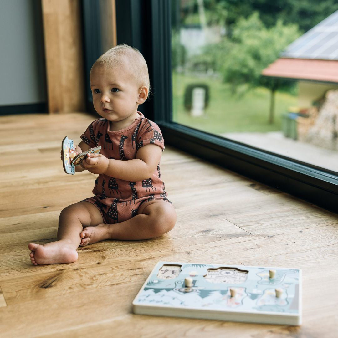 Free2Play® Lesena zvočna vstavljanka v Džungli Free2Play