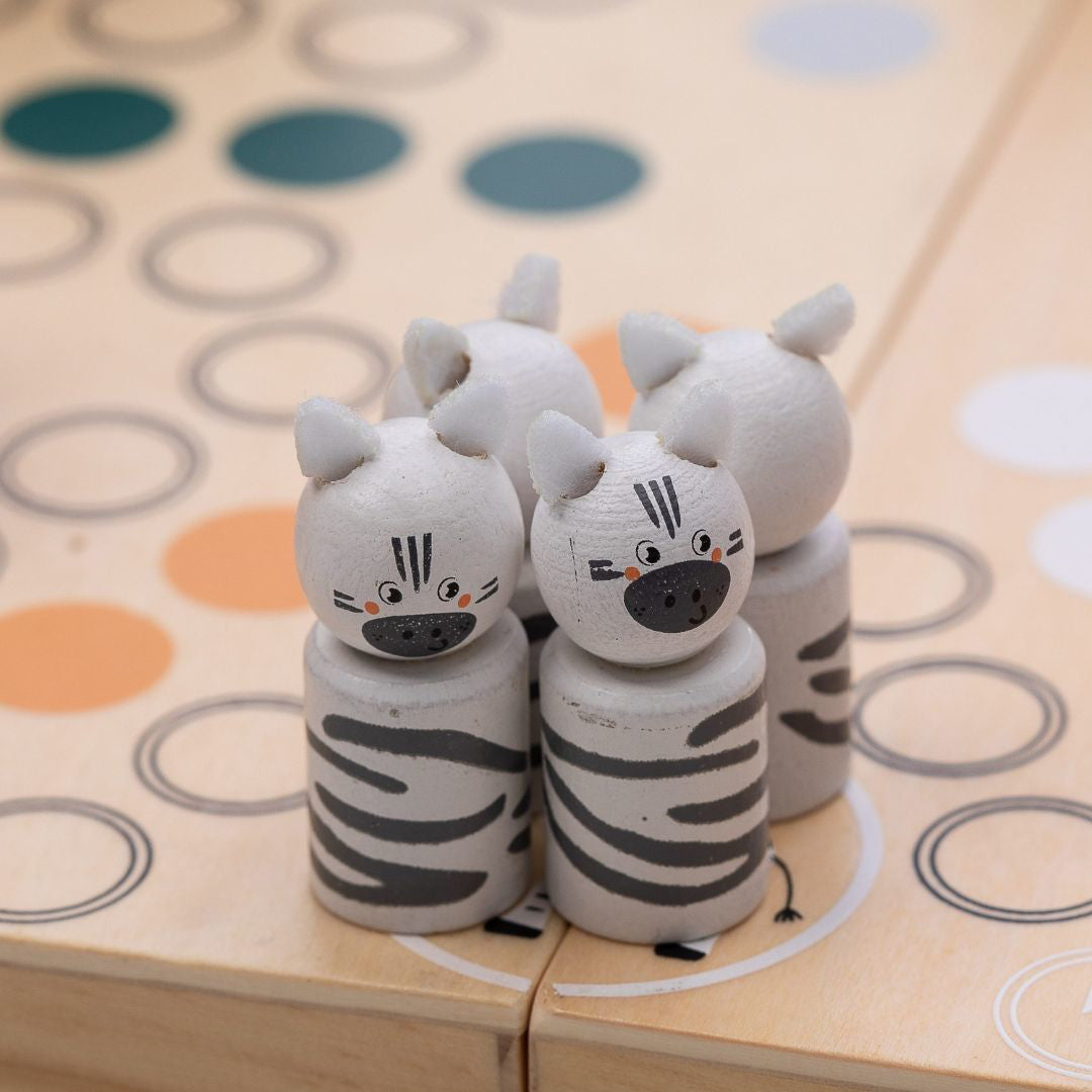 Free2Play® Lesena družabna igra Človek, ne jezi se Free2Play