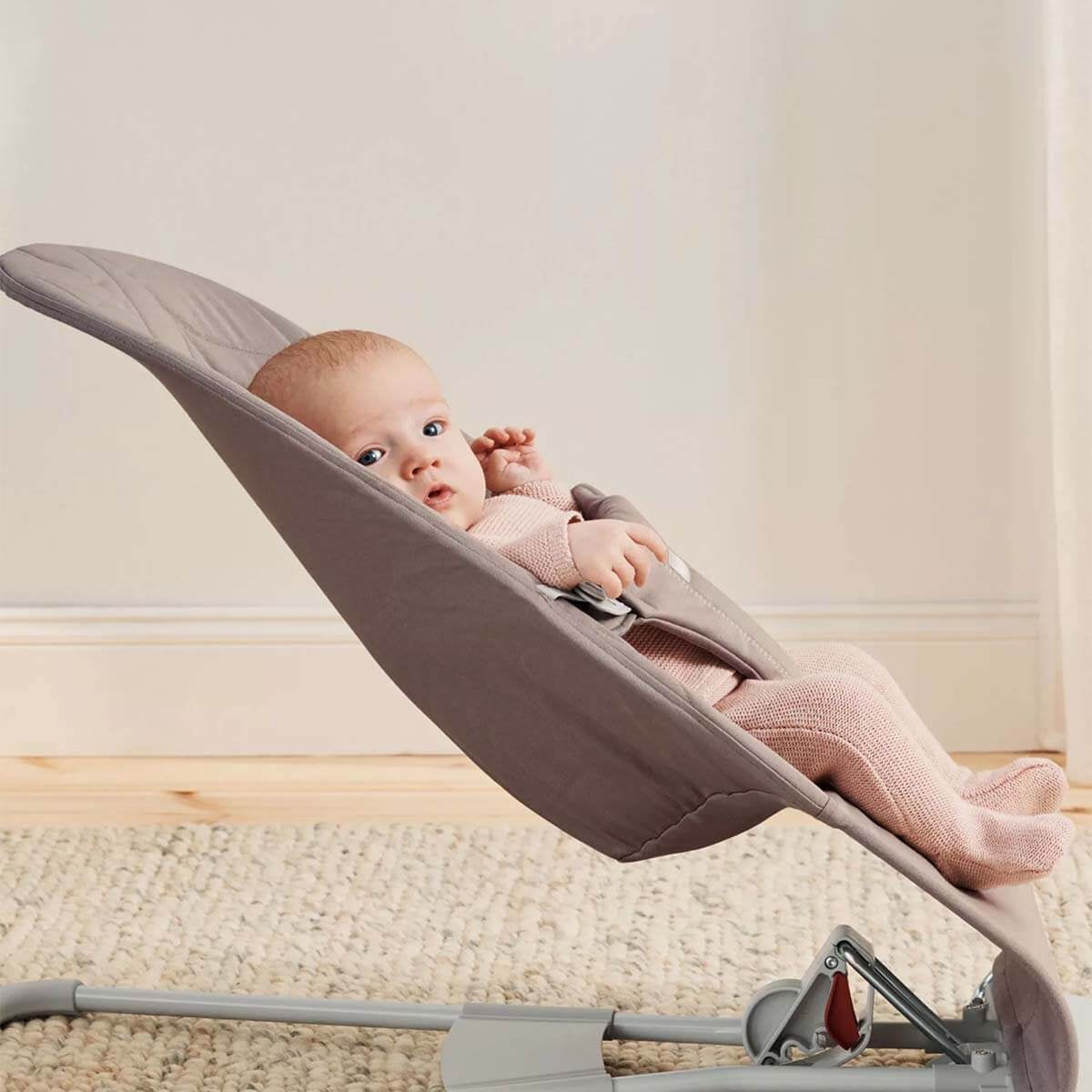 BabyBjörn® Gugalnik Balance Bliss Woven Petal Sand Grey BabyBjörn