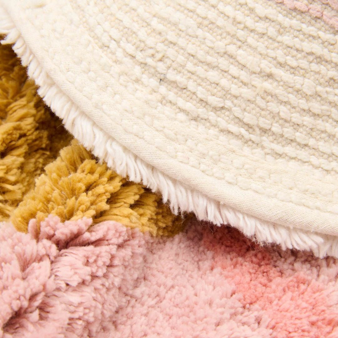 Little Dutch® Otroška pralna preproga iz 100% bombaža Fairy Garden Little Dutch