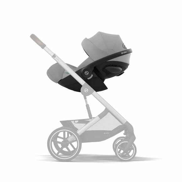 Cybex® Otroški voziček 4v1 Balios S Lux + Avtosedež Cloud G + IsoFix baza G Stone Grey Cybex