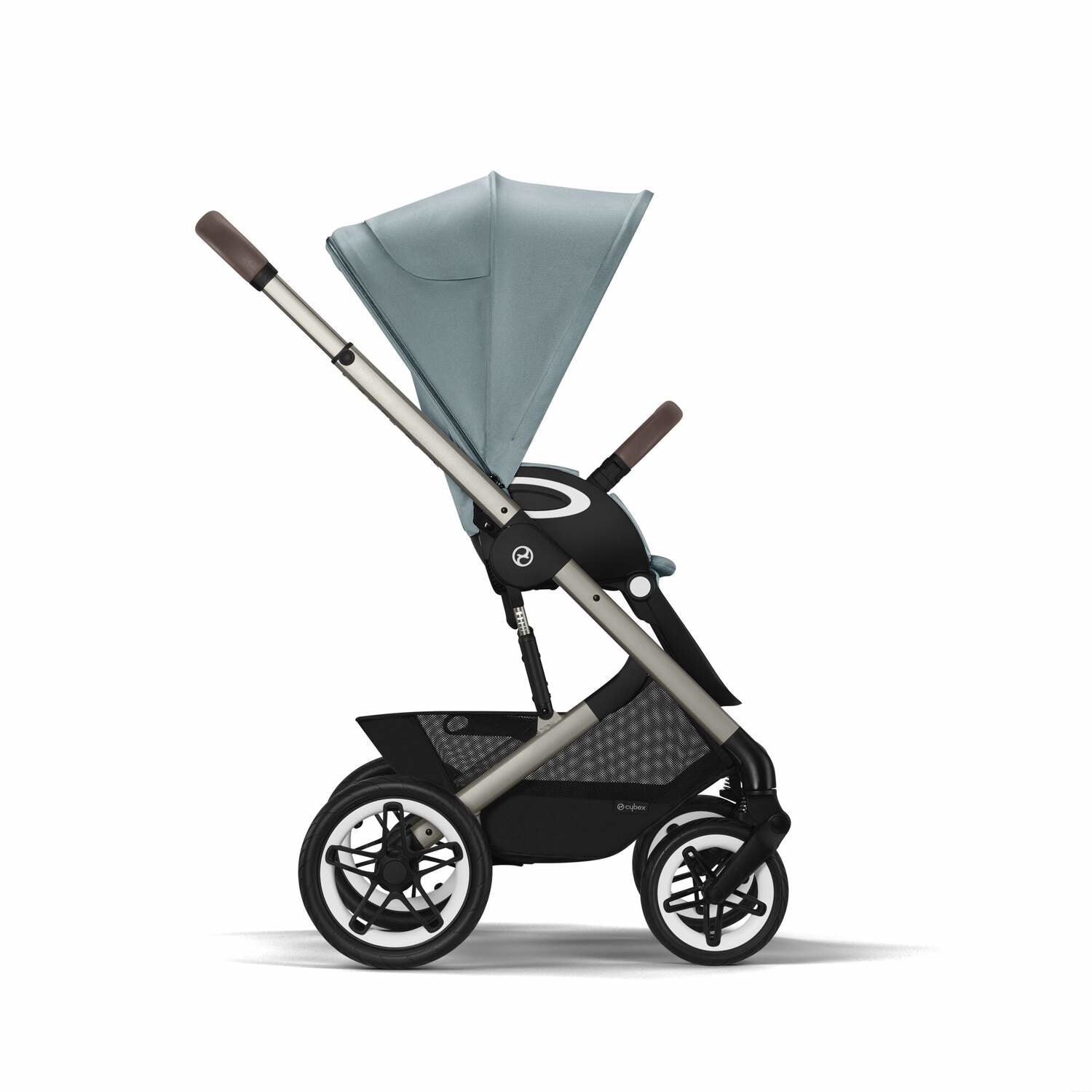 Cybex® Otroški voziček Talos S LUX (0-22 kg) Stormy Blue (Taupe Frame) Cybex
