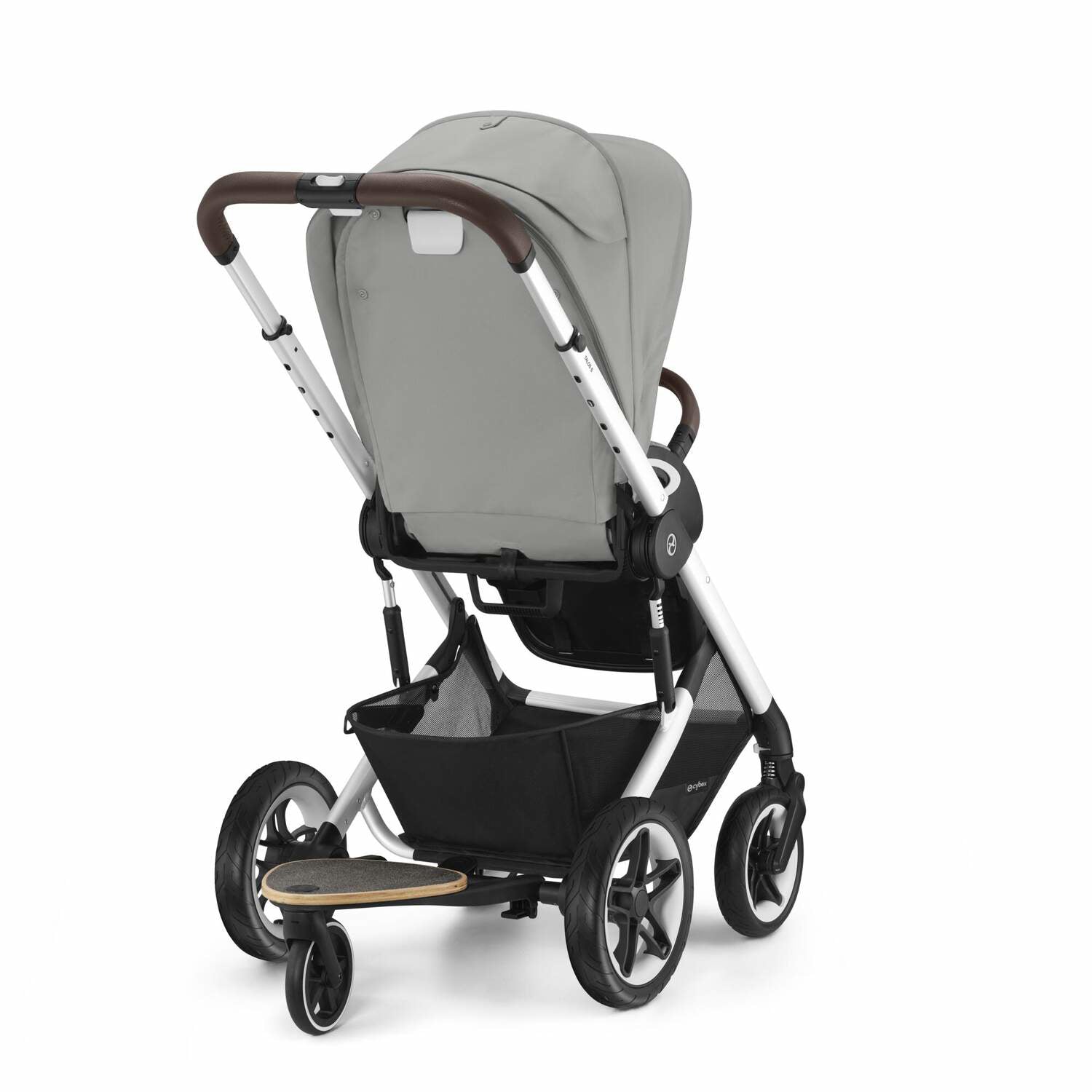 Cybex® Otroški voziček Talos S LUX (0-22 kg) Stone Grey (Silver Frame) Cybex