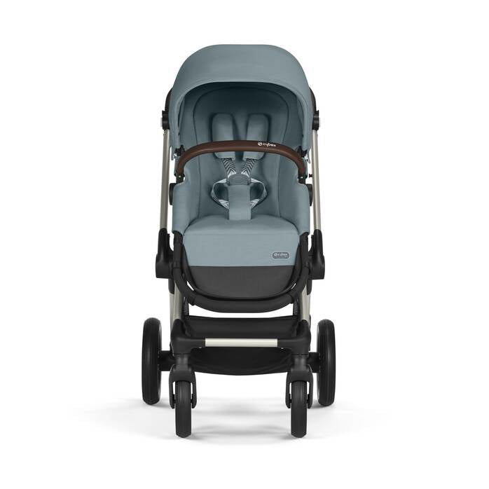 Cybex® Otroški voziček 2v1 Eos™ Lux Stormy Blue (Taupe Frame) Cybex
