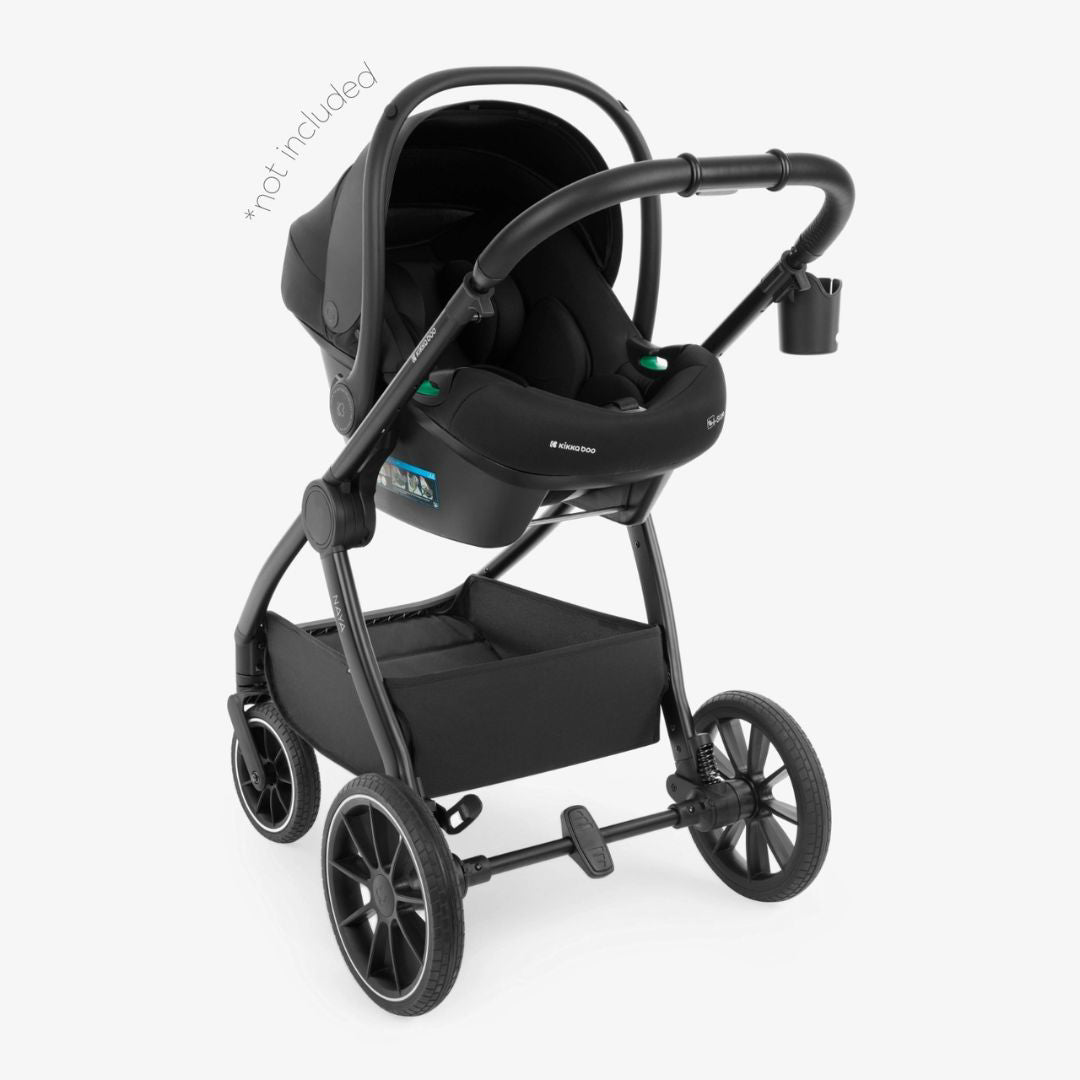 KikkaBoo® Otroški voziček s košaro 2v1 Naya Beige KikkaBoo