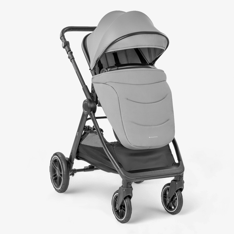 KikkaBoo® Otroški voziček s košaro 3v1 Ava Grey KikkaBoo