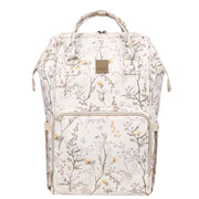 KikkaBoo® Previjalni nahrbtnik Siena Luxe Secret Garden Beige KikkaBoo