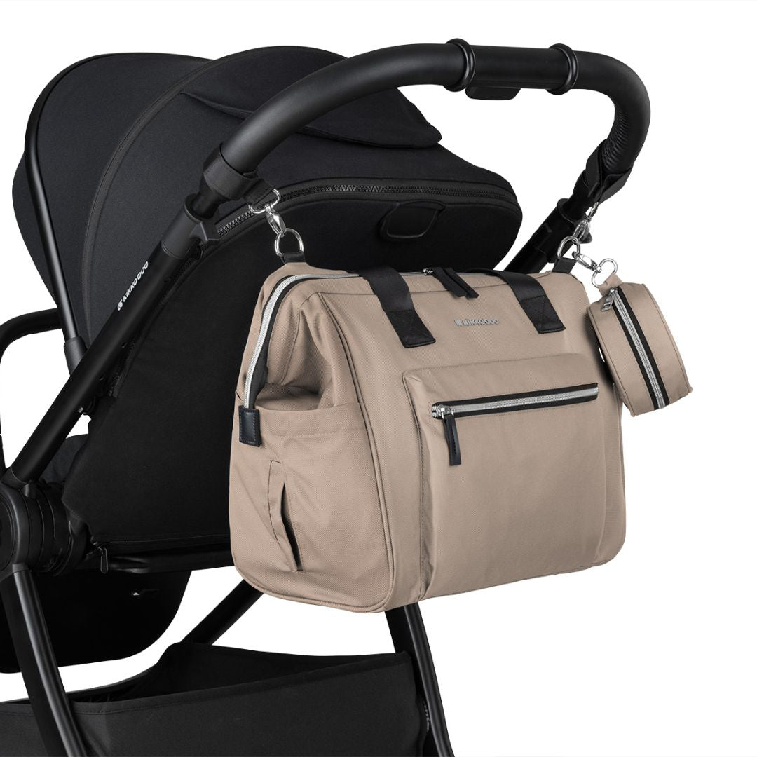KikkaBoo® Previjalna torba Maxi Beige NEW 2025 KikkaBoo