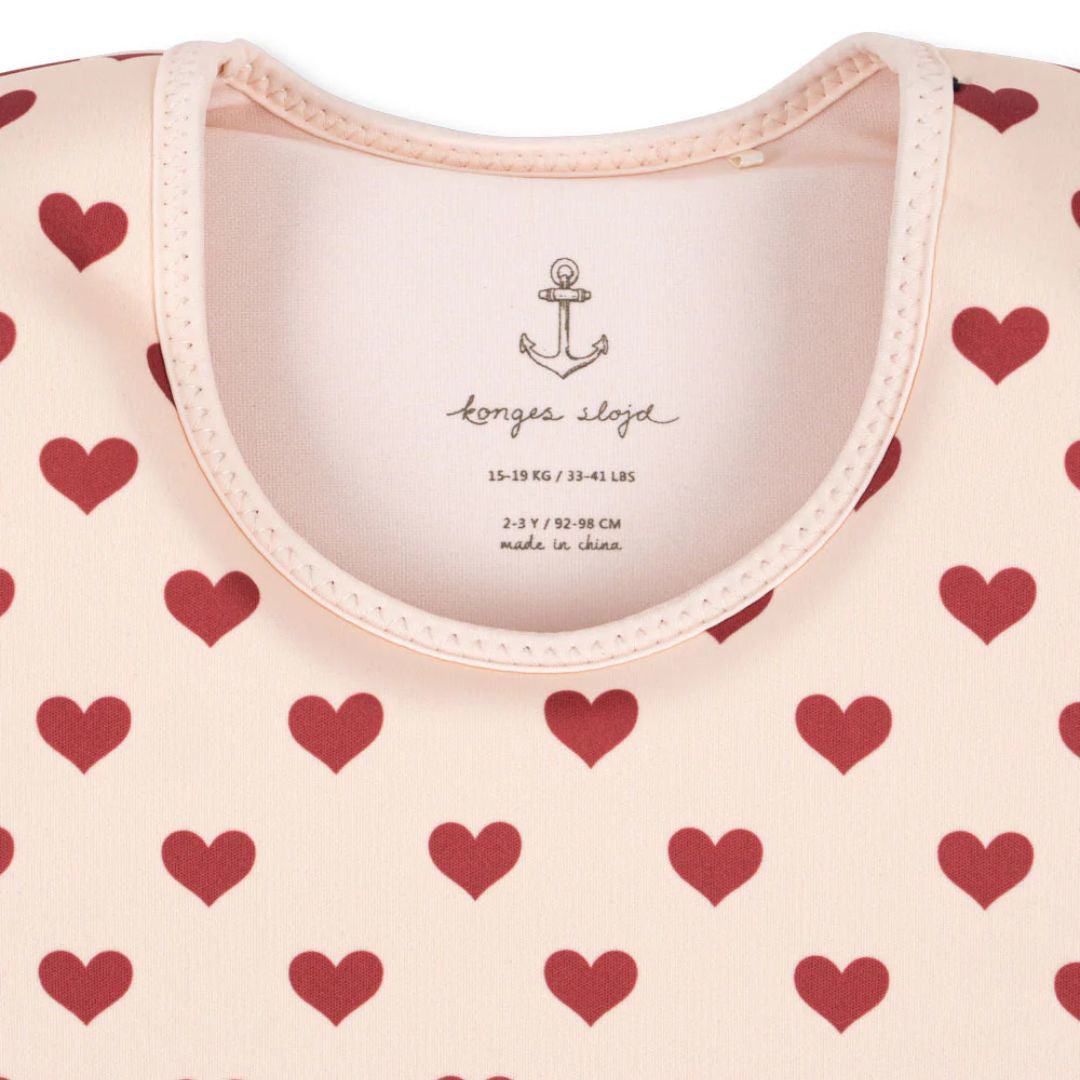 Konges Sløjd® Otroški plavalni jopič Hollis Amour Rouge Konges Sløjd