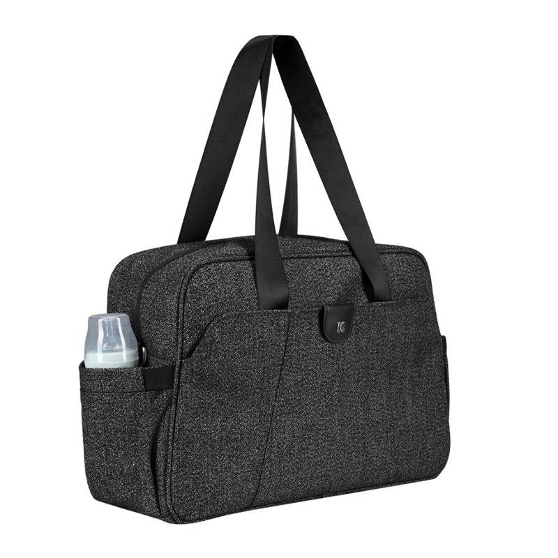 KikkaBoo® Previjalna torba Chelsea Black 2025 KikkaBoo