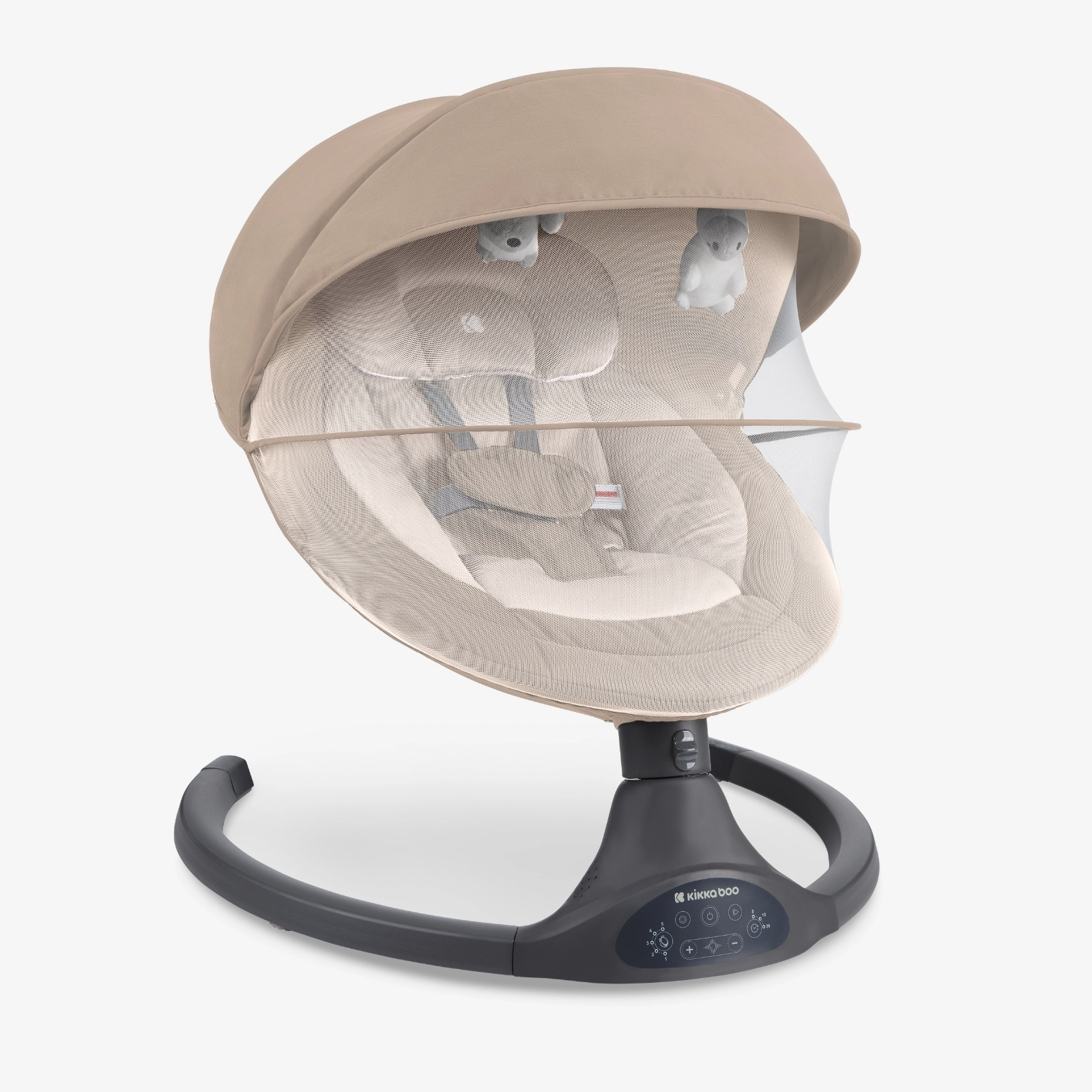 KikkaBoo® Električni gugalnik Codie Beige 2025 KikkaBoo