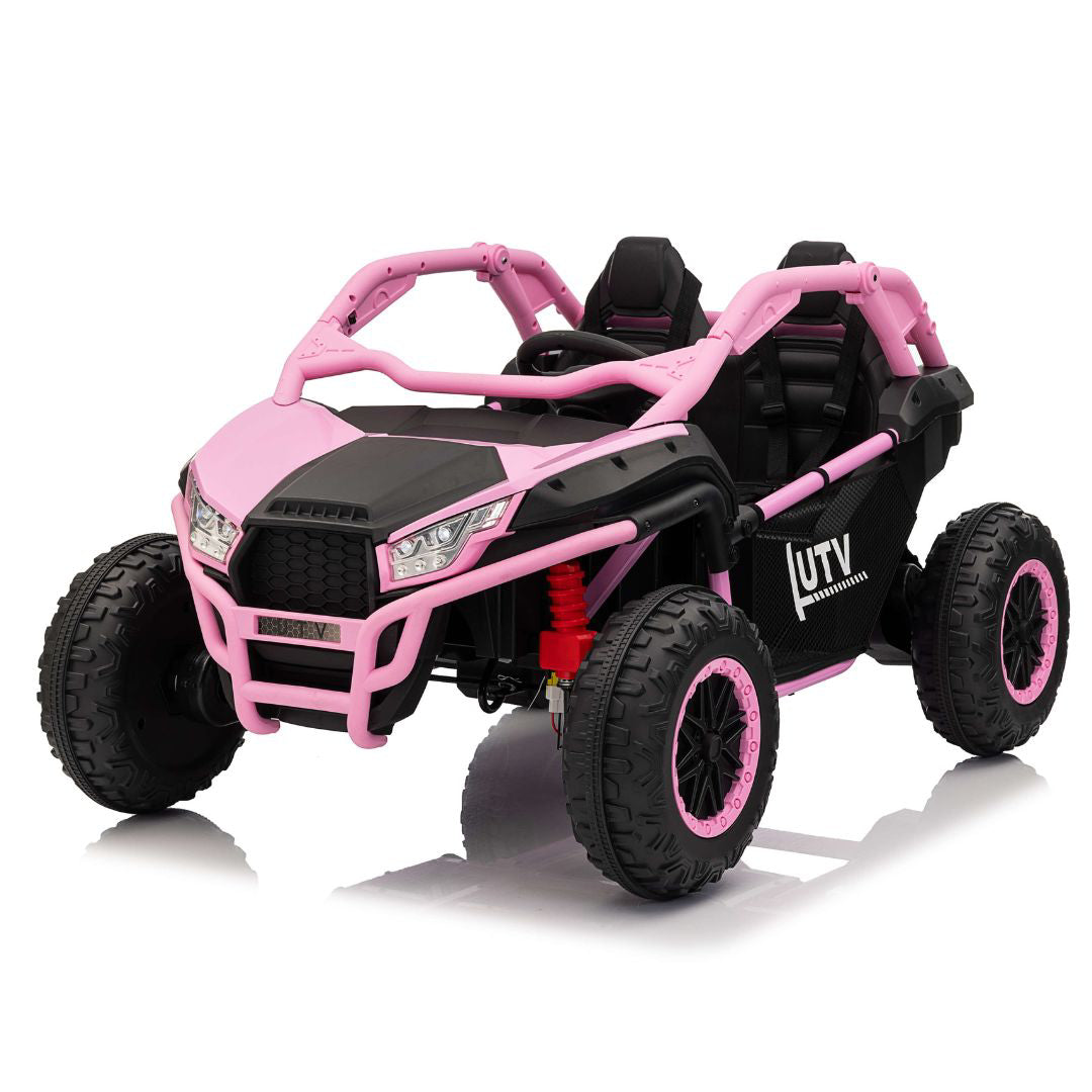 KikkaBoo® Avto na akumulator Candy Buggy Pink + 12V/10AH KikkaBoo