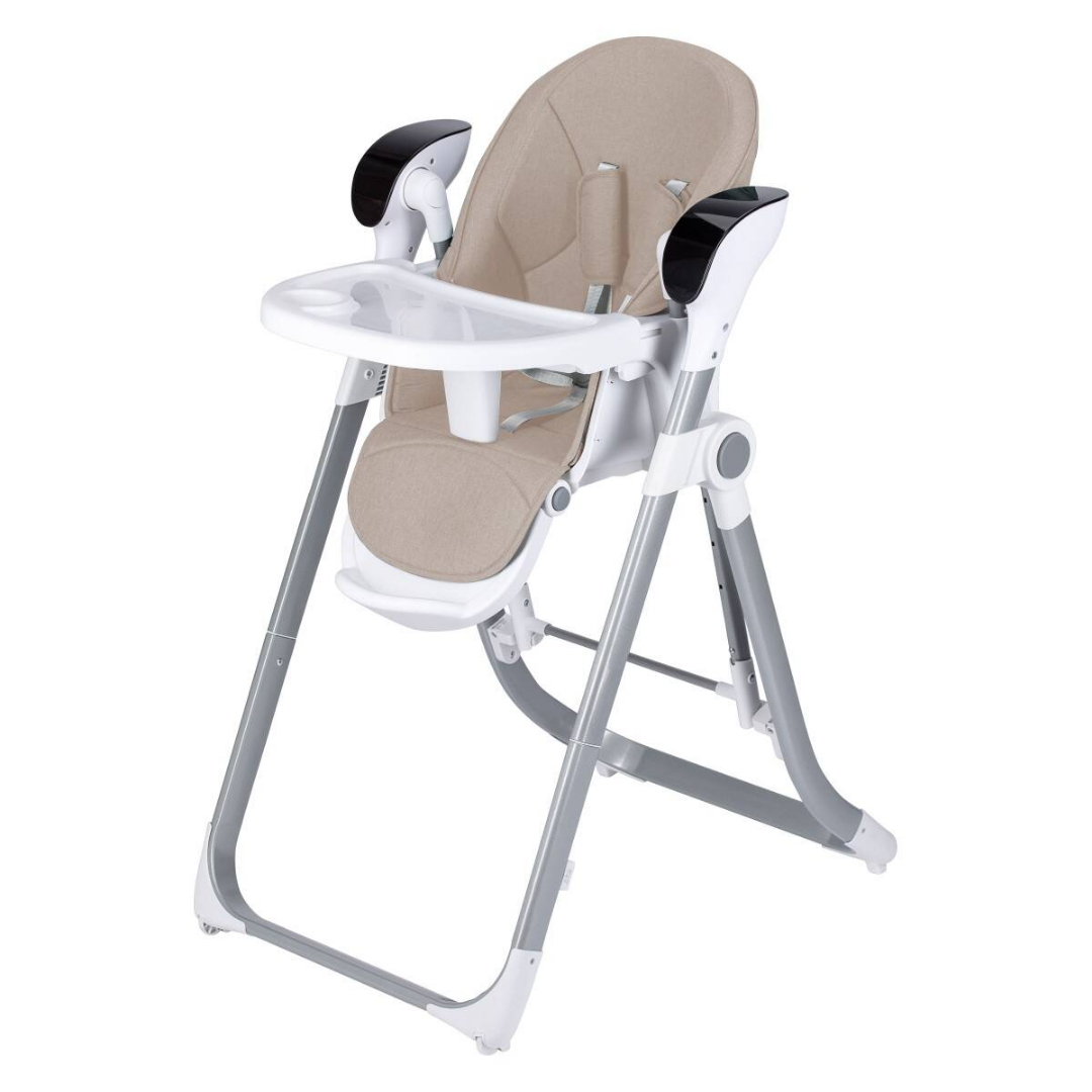 FreeON® Otroški stol za hranjenje 2v1 Oli Deluxe beige FreeON