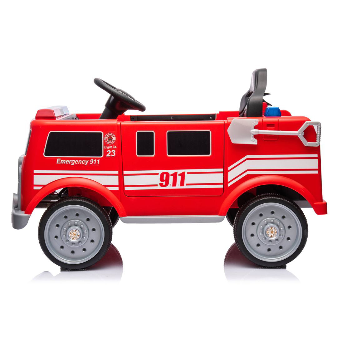 KikkaBoo® Gasilski avto na akumulator Little Fire Red + 12V/4AH KikkaBoo