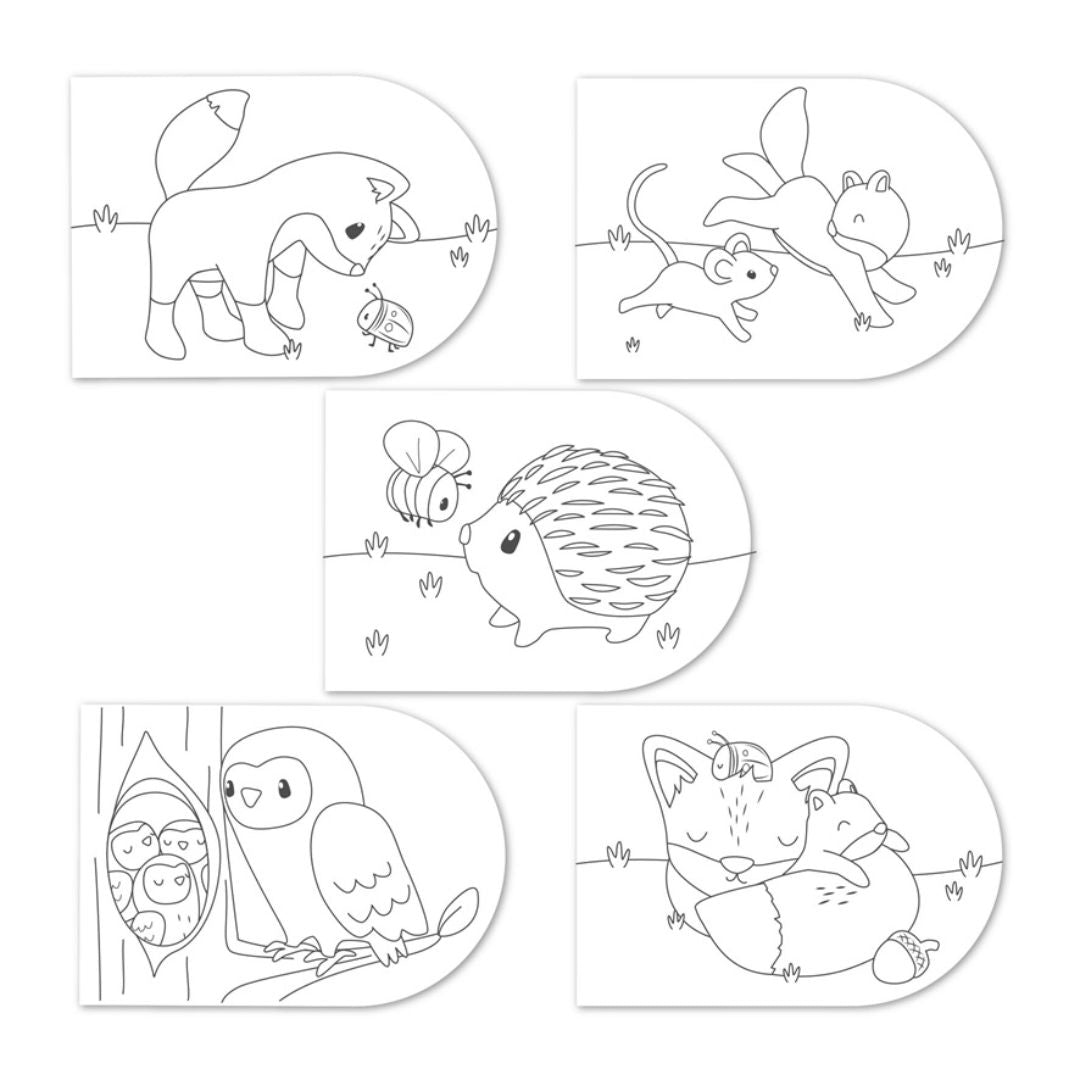 Little Dutch® Slikarska knjiga Forest Friends Little Dutch