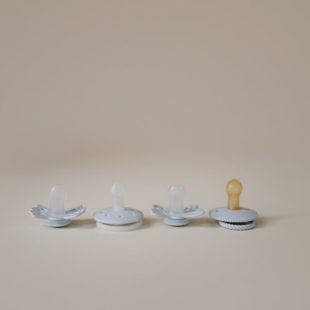 Frigg® Prvi komplet dud za novorojenčka Powder Blue FRIGG