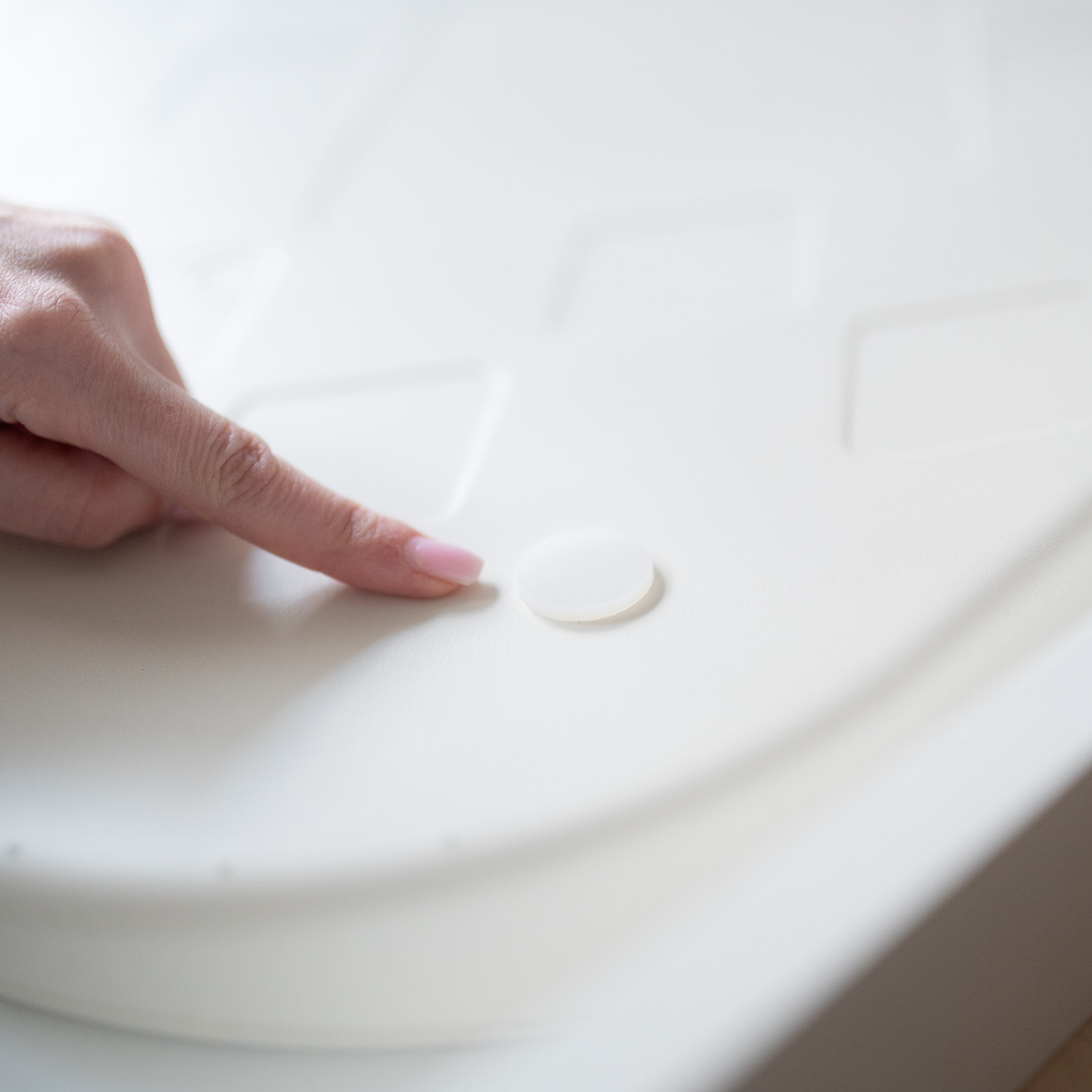 Evibell® Previjalna podloga iz PUR pene Taupe Evibell