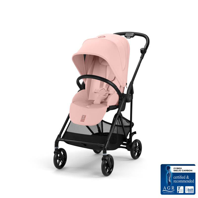 Cybex® Otroški voziček Melio™ Carbon (0-15 kg) Candy Pink 2025 Cybex