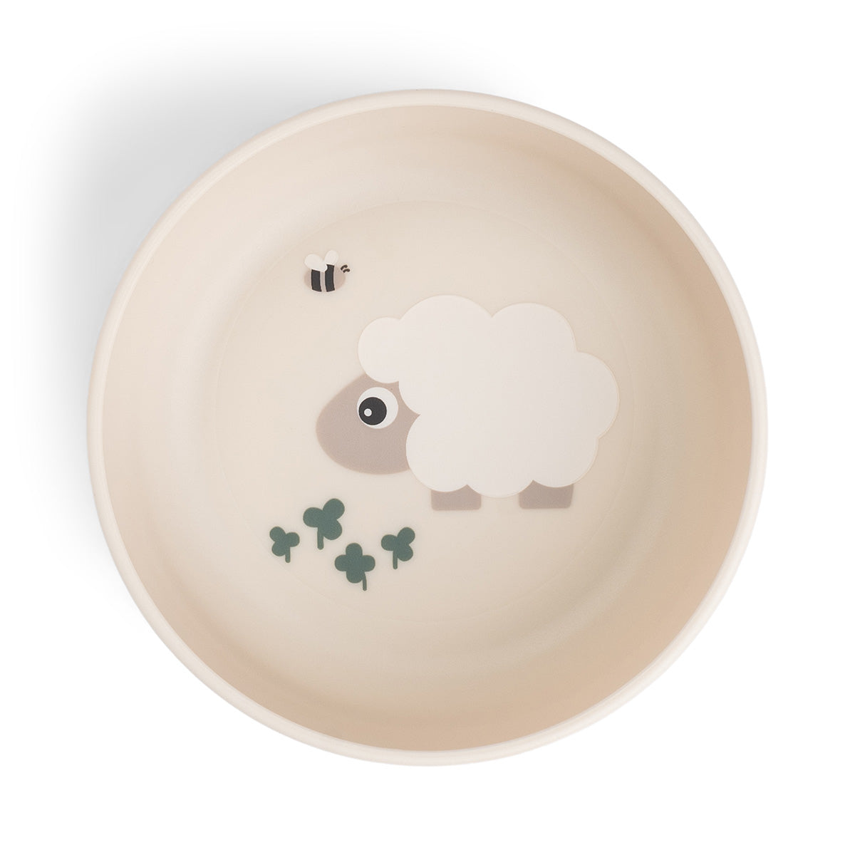 Done by Deer® Otroška skledica Foodie Tiny Farm Sand Done by Deer