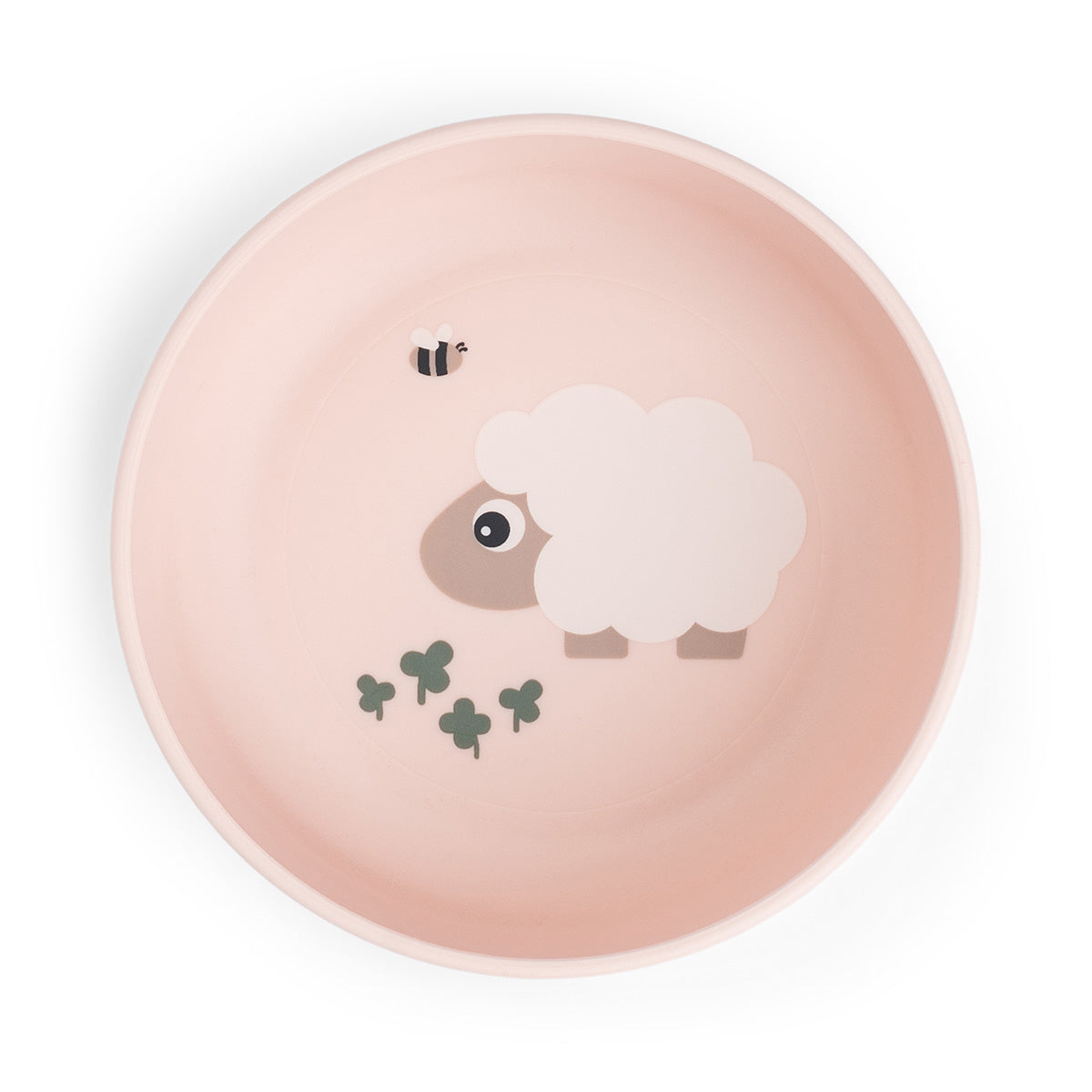 Done by Deer® Otroška skledica Foodie Tiny Farm Powder Done by Deer