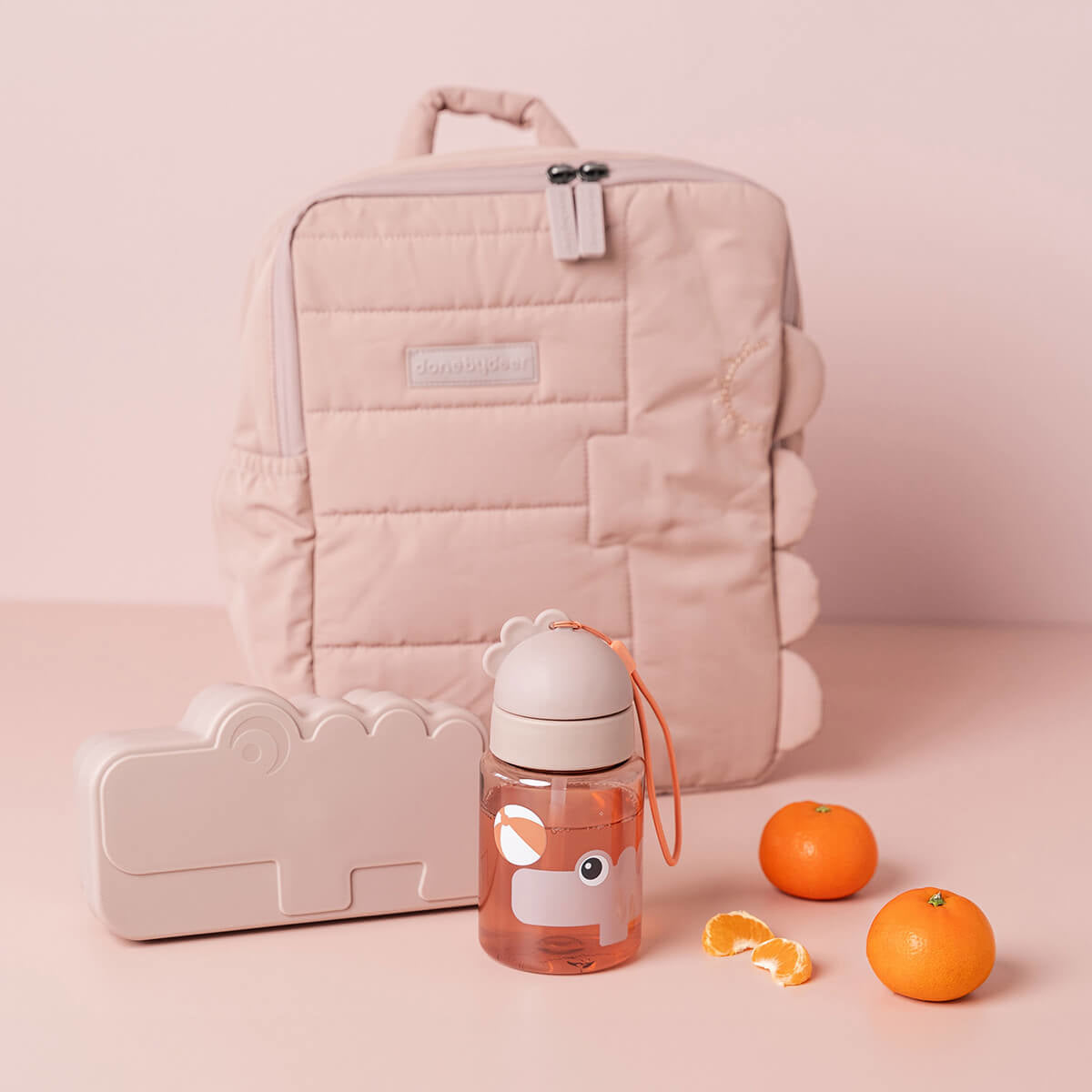 Done by Deer® Steklenička s slamico Playground Powder 280 ml Done by Deer