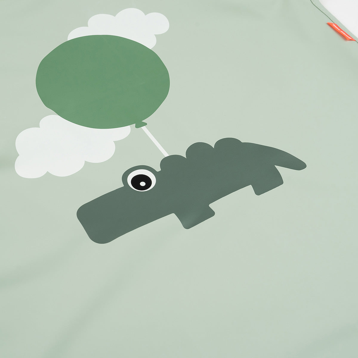 Done by Deer® Otroški predpasnik Happy Clouds Green Done by Deer