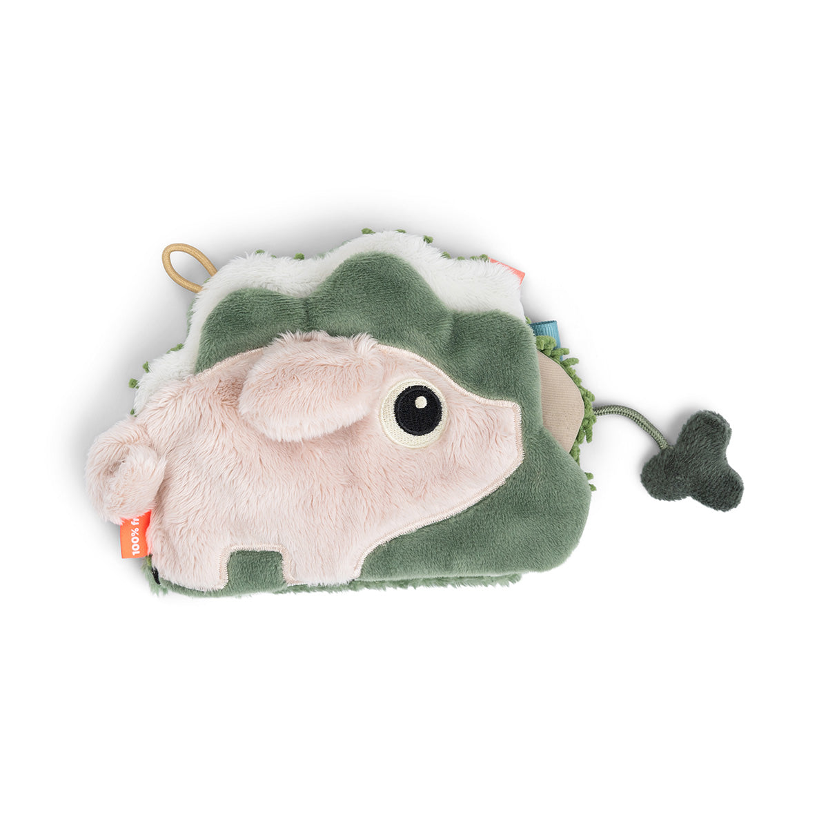 Done by Deer® Senzorična mehka knjigica Tiny Farm Colour Mix Done by Deer