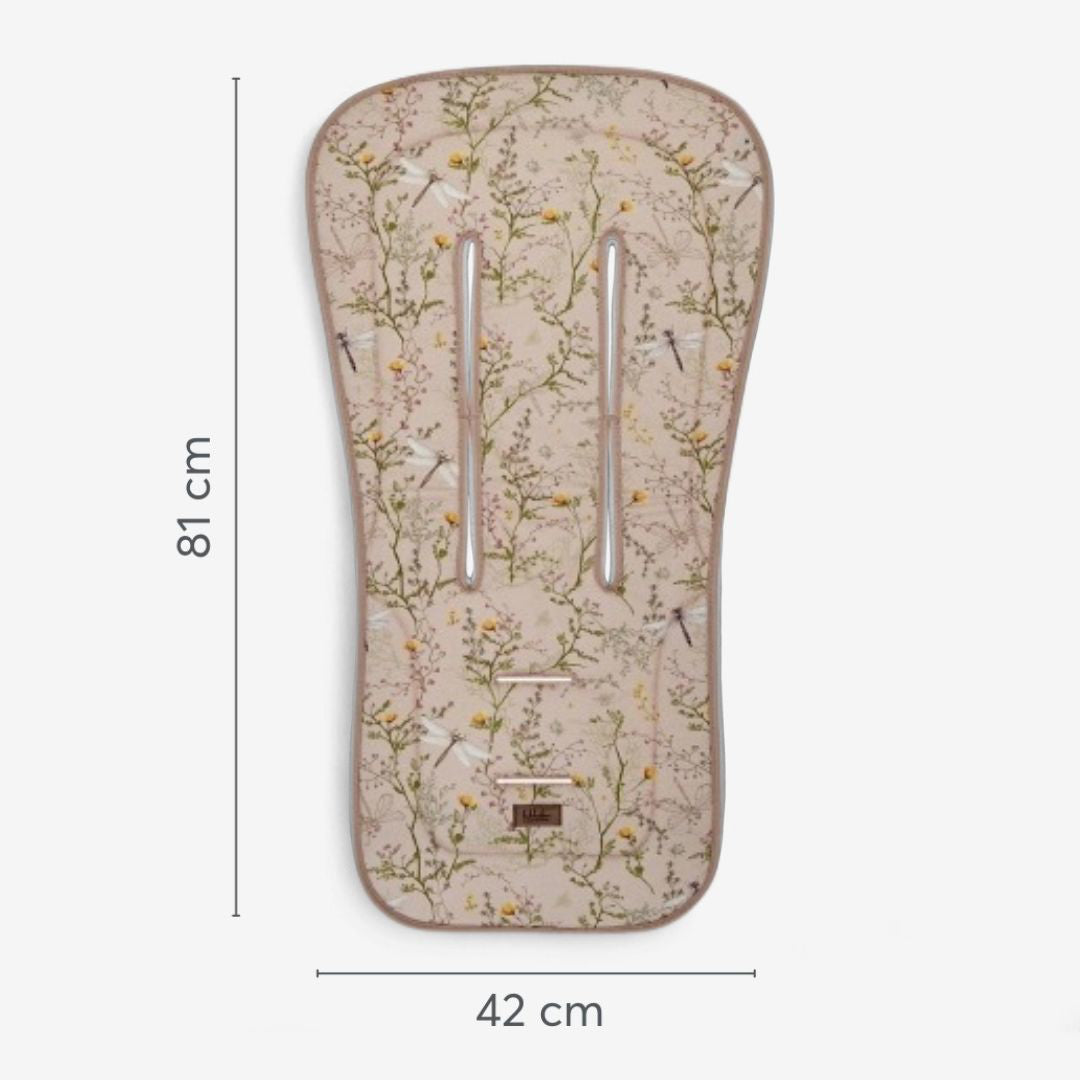 KikkaBoo® Zračna 3D Mesh podloga za voziček Secret Garden Beige KikkaBoo