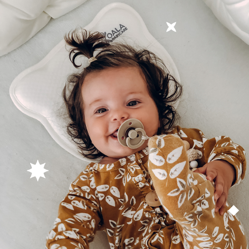 Koala Babycare® Pripomoček za preprečevanje zaležane glavice Perfect Head AIR Grey Koala Babycare