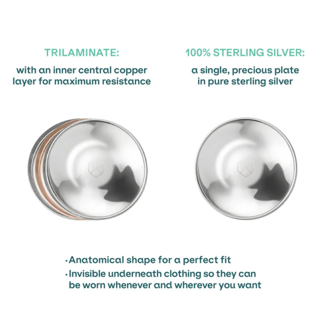 Koala Babycare® Pokrovčki za doječe mamice Trilaminate Silver Maxi Koala Babycare