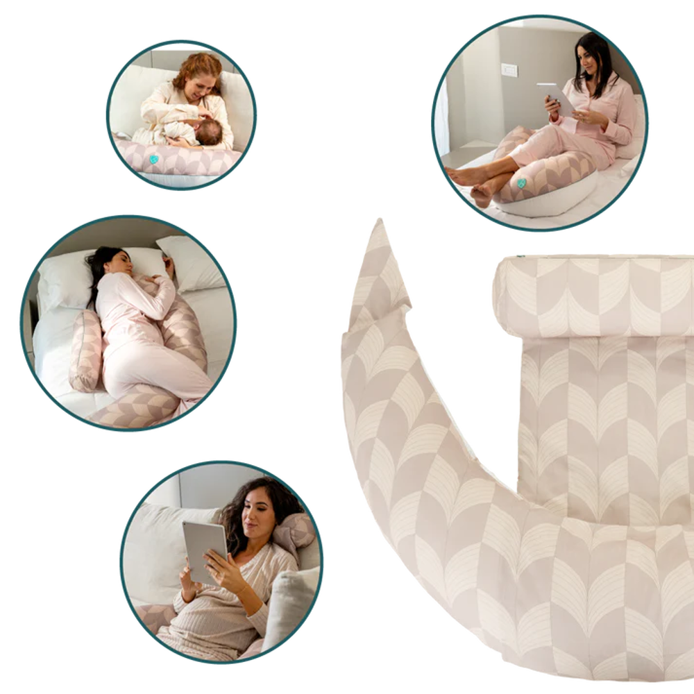 Koala Babycare® Blazina za nosečnice Hug+ Comfy Fan Beige Koala Babycare