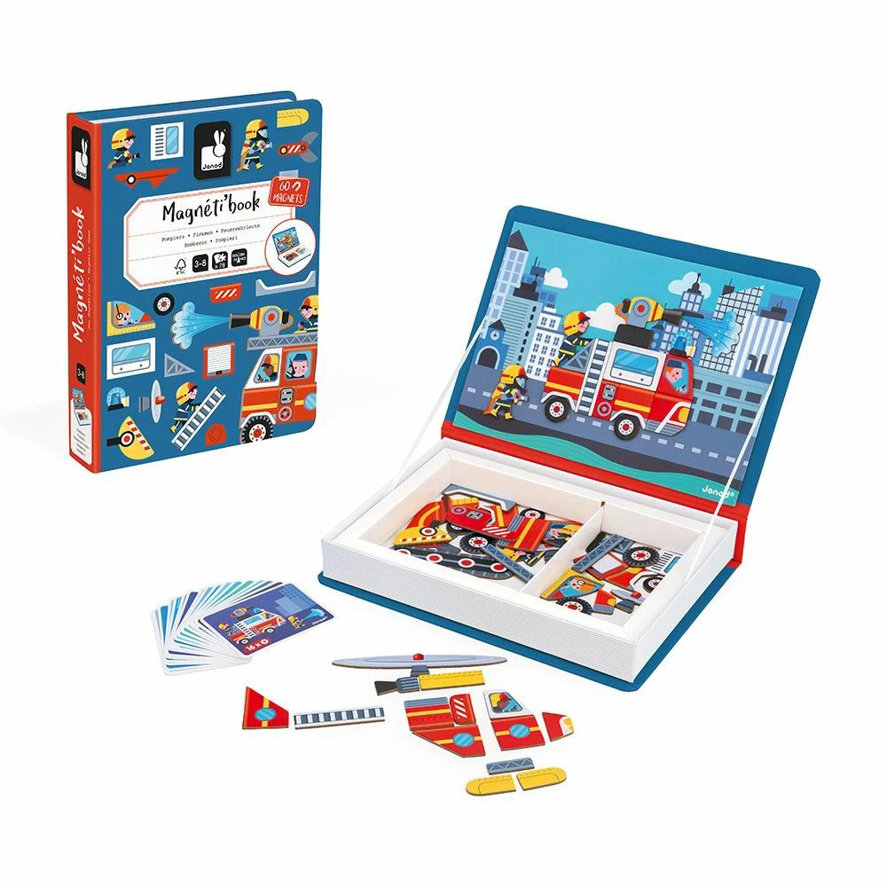 Janod® Magnetna igra Firefighter Janod