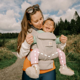 Ergobaby® Nosilka Omni Deluxe Mesh Soft Olive Ergobaby