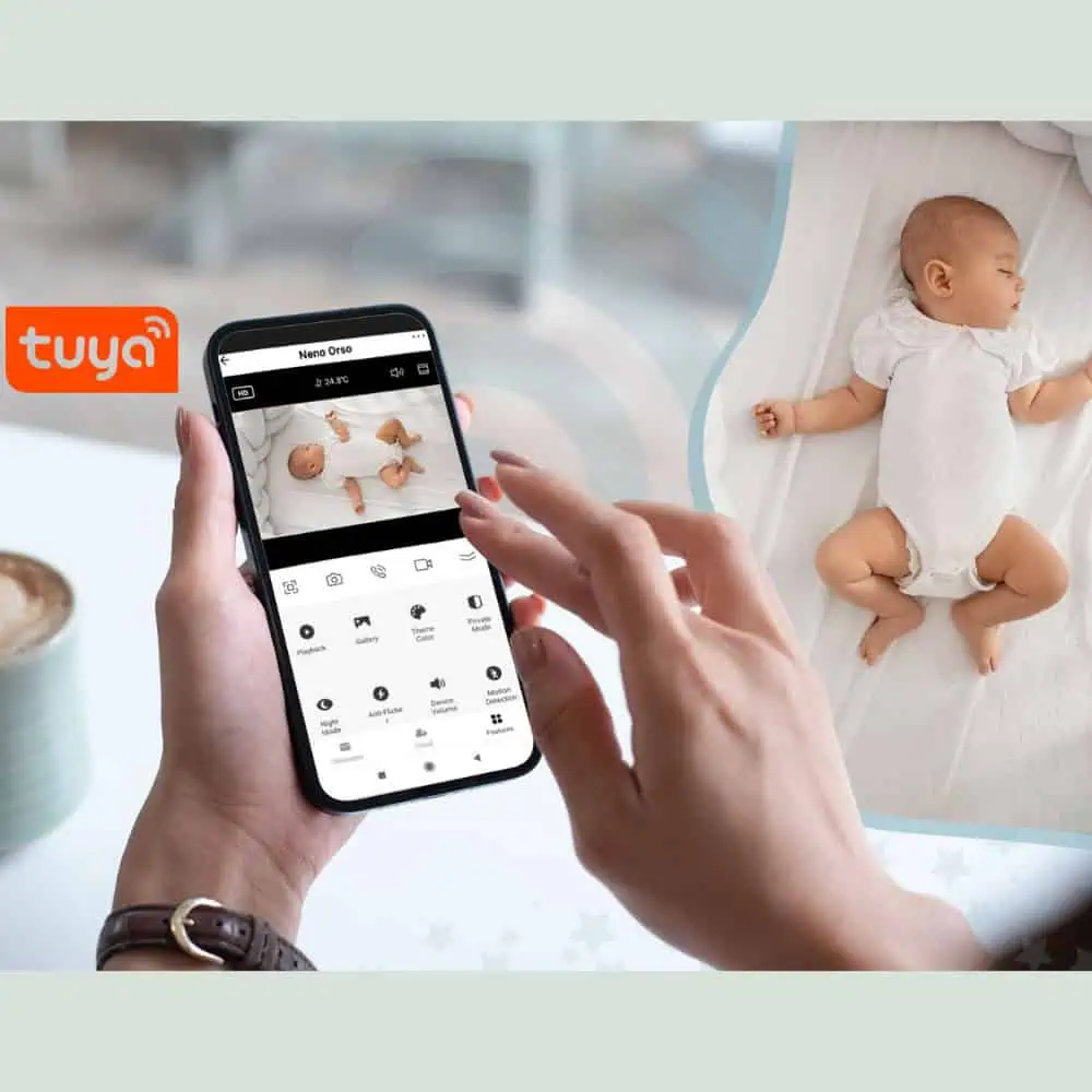 Neno® Elektronska otroška varuška monitor/camera IP-WiFi Orso Neno